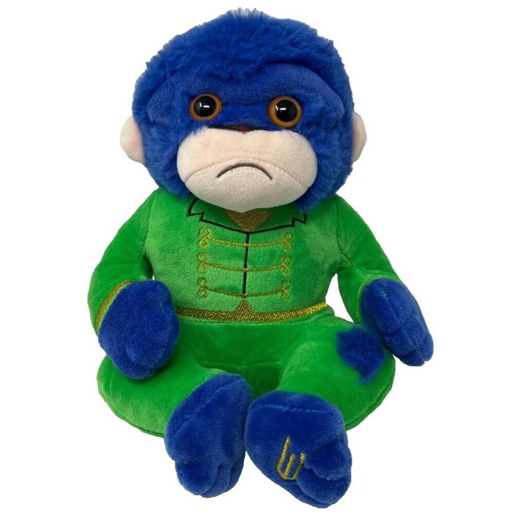 Wicked Plush Toy Chistery Flying Monkey Size 7.5" Blue Green Witchcore